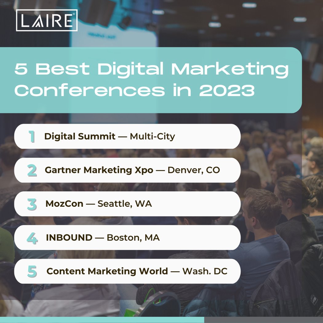 Digital Marketing Conferences 2023 Our Top 5 Picks